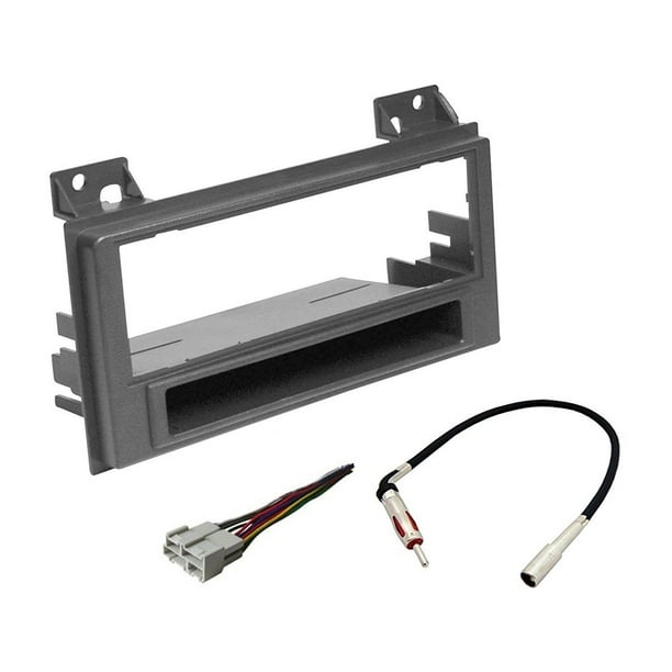 Harness Car Radio Stereo CD Player Dash Install Mounting Trim Bezel Panel Kit Harness Car Radio Stereo CD Player Dash Install Mounting Trim Bezel Panel Kit